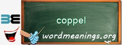 WordMeaning blackboard for coppel